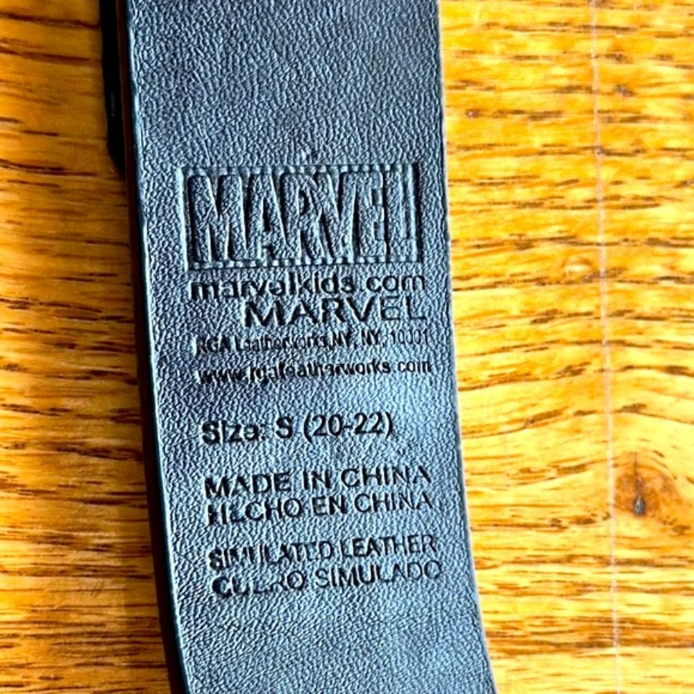 Marvel Kids Spider-Man belt size Small